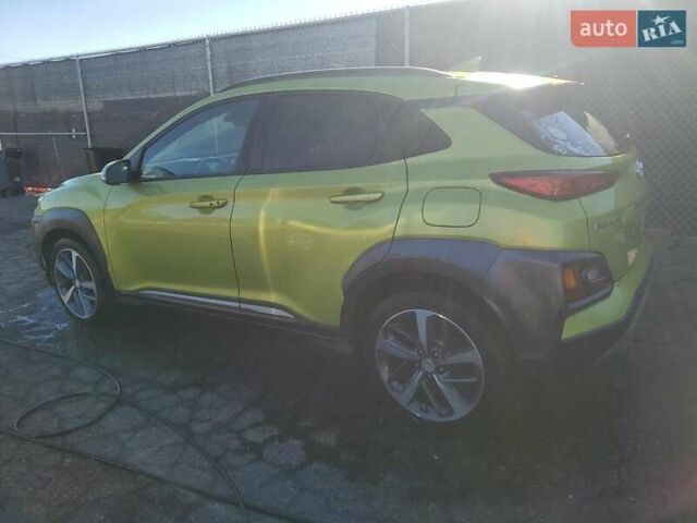 Зеленый Хендай Kona, объемом двигателя 1.59 л и пробегом 89 тыс. км за 2000 $, фото 1 на Automoto.ua