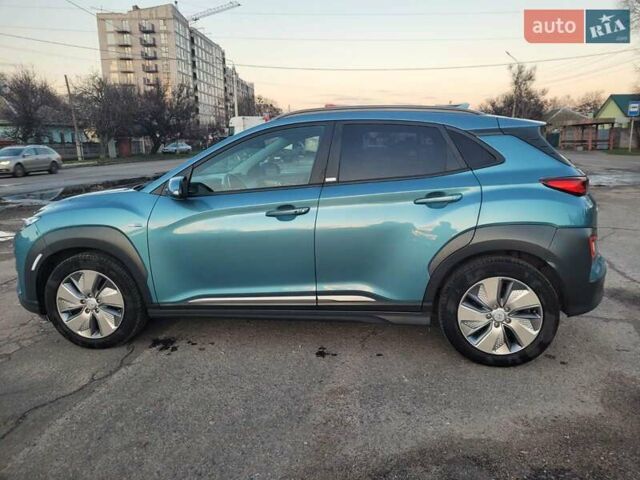Зеленый Хендай Kona, объемом двигателя 0 л и пробегом 52 тыс. км за 18700 $, фото 5 на Automoto.ua