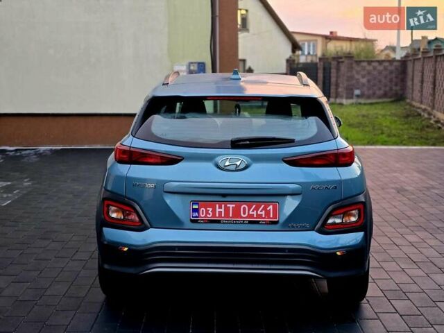 Зеленый Хендай Kona, объемом двигателя 0 л и пробегом 53 тыс. км за 18999 $, фото 1 на Automoto.ua
