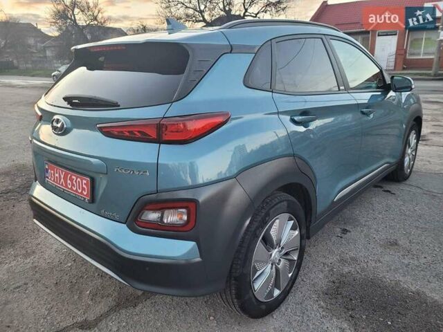 Зеленый Хендай Kona, объемом двигателя 0 л и пробегом 52 тыс. км за 18700 $, фото 2 на Automoto.ua