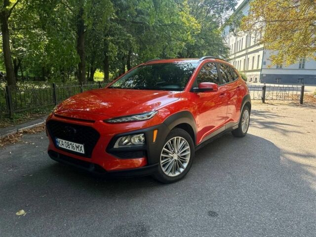 Оранжевый Хендай Kona, объемом двигателя 2 л и пробегом 78 тыс. км за 16000 $, фото 1 на Automoto.ua