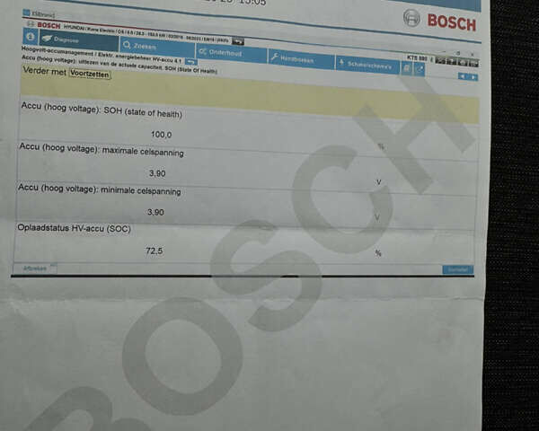 Белый Хендай Kona Electric, объемом двигателя 0 л и пробегом 58 тыс. км за 17499 $, фото 103 на Automoto.ua