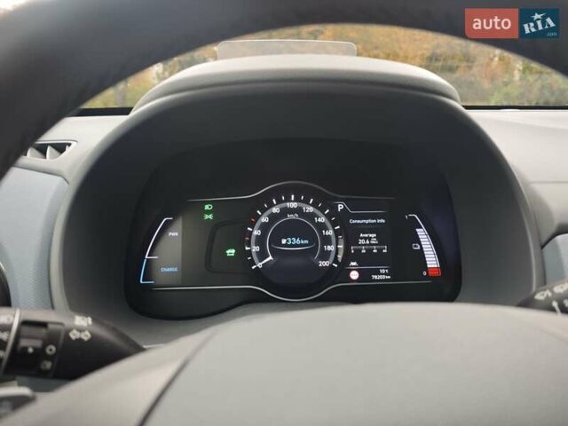 Білий Хендай Kona Electric, об'ємом двигуна 0 л та пробігом 78 тис. км за 17900 $, фото 22 на Automoto.ua
