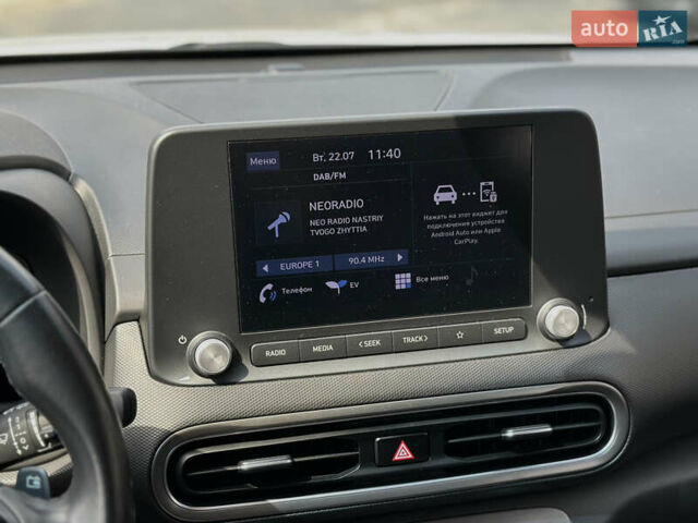 Білий Хендай Kona Electric, об'ємом двигуна 0 л та пробігом 93 тис. км за 18900 $, фото 45 на Automoto.ua