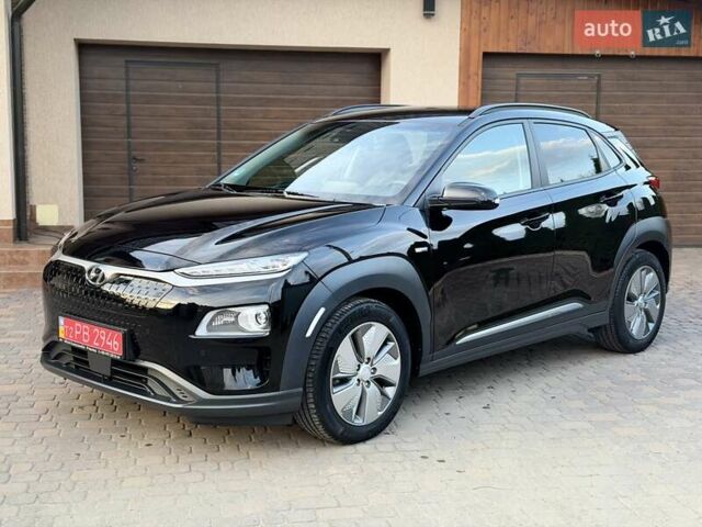 Черный Хендай Kona Electric, объемом двигателя 0 л и пробегом 125 тыс. км за 18599 $, фото 8 на Automoto.ua