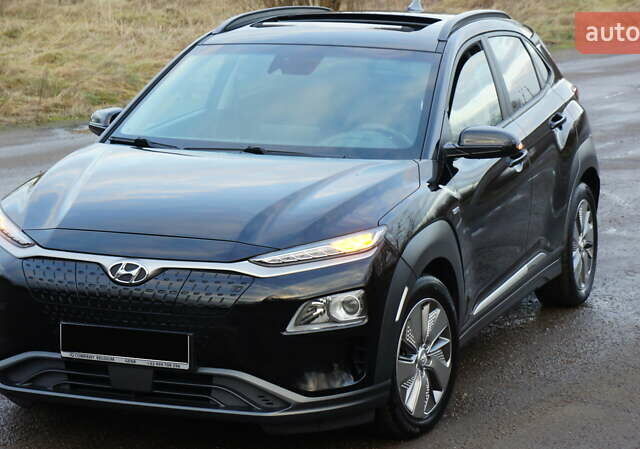 Черный Хендай Kona Electric, объемом двигателя 0 л и пробегом 124 тыс. км за 16600 $, фото 11 на Automoto.ua