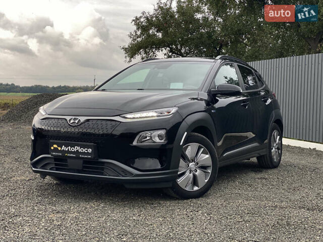 Черный Хендай Kona Electric, объемом двигателя 0 л и пробегом 123 тыс. км за 18900 $, фото 110 на Automoto.ua