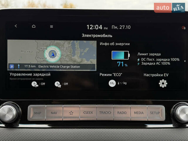 Черный Хендай Kona Electric, объемом двигателя 0 л и пробегом 83 тыс. км за 20700 $, фото 63 на Automoto.ua