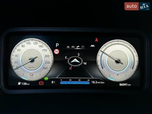 Черный Хендай Kona Electric, объемом двигателя 0 л и пробегом 86 тыс. км за 21500 $, фото 54 на Automoto.ua