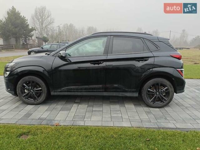 Черный Хендай Kona Electric, объемом двигателя 0 л и пробегом 22 тыс. км за 17900 $, фото 4 на Automoto.ua