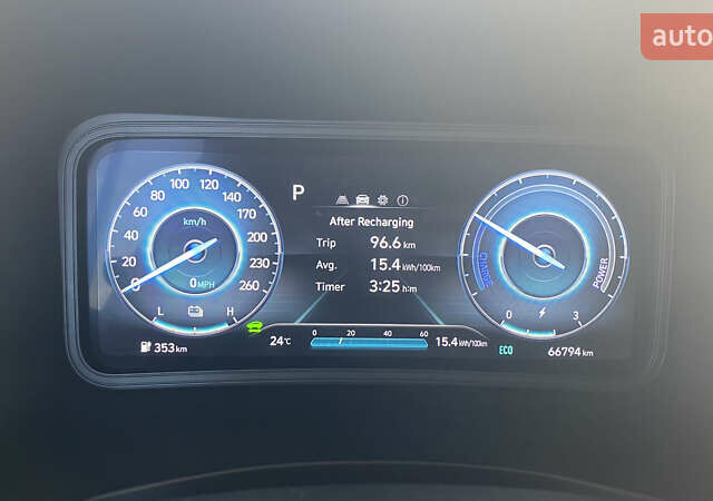 Черный Хендай Kona Electric, объемом двигателя 0 л и пробегом 64 тыс. км за 19700 $, фото 11 на Automoto.ua