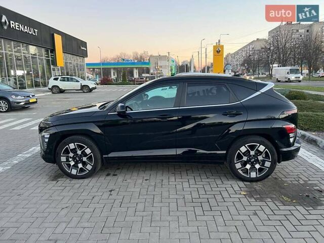 Черный Хендай Kona Electric, объемом двигателя 0 л и пробегом 28 тыс. км за 35999 $, фото 8 на Automoto.ua