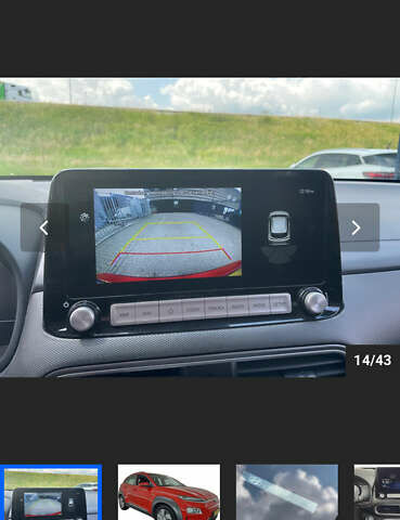 Красный Хендай Kona Electric, объемом двигателя 0 л и пробегом 100 тыс. км за 17900 $, фото 64 на Automoto.ua