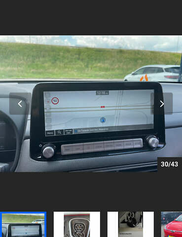 Красный Хендай Kona Electric, объемом двигателя 0 л и пробегом 100 тыс. км за 17900 $, фото 77 на Automoto.ua