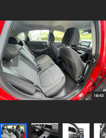 Красный Хендай Kona Electric, объемом двигателя 0 л и пробегом 100 тыс. км за 17900 $, фото 67 на Automoto.ua