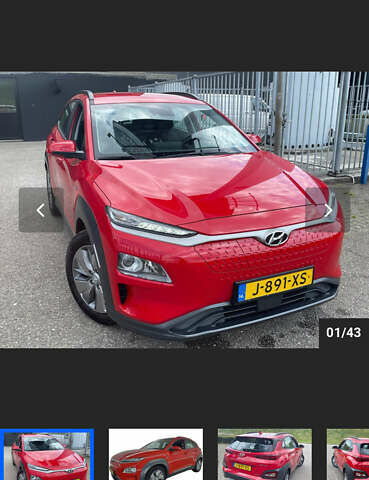 Красный Хендай Kona Electric, объемом двигателя 0 л и пробегом 100 тыс. км за 17900 $, фото 53 на Automoto.ua
