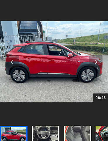 Красный Хендай Kona Electric, объемом двигателя 0 л и пробегом 100 тыс. км за 17900 $, фото 57 на Automoto.ua