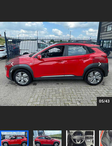 Красный Хендай Kona Electric, объемом двигателя 0 л и пробегом 100 тыс. км за 17900 $, фото 56 на Automoto.ua