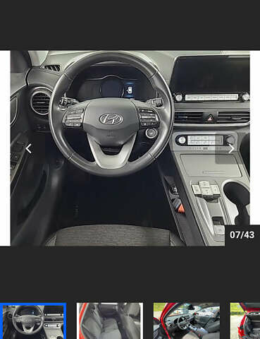 Красный Хендай Kona Electric, объемом двигателя 0 л и пробегом 100 тыс. км за 17900 $, фото 58 на Automoto.ua