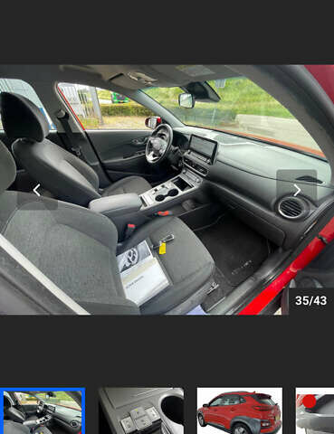 Красный Хендай Kona Electric, объемом двигателя 0 л и пробегом 100 тыс. км за 17900 $, фото 80 на Automoto.ua
