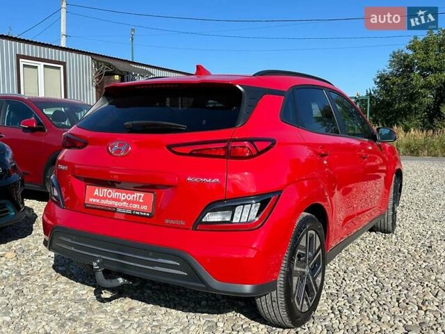 Красный Хендай Kona Electric, объемом двигателя 0 л и пробегом 86 тыс. км за 20600 $, фото 10 на Automoto.ua