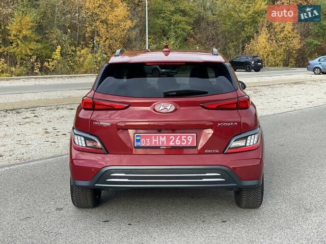 Червоний Хендай Kona Electric, об'ємом двигуна 0 л та пробігом 22 тис. км за 23700 $, фото 5 на Automoto.ua