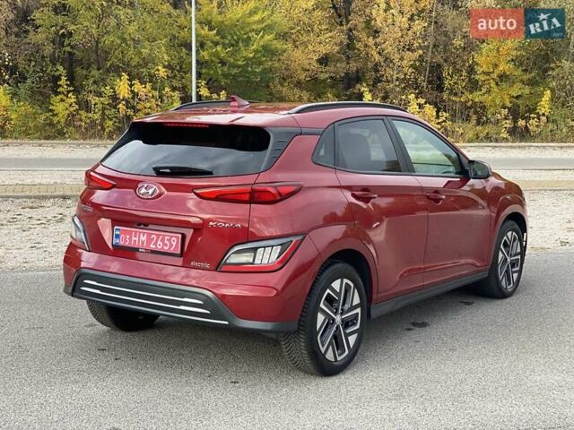 Червоний Хендай Kona Electric, об'ємом двигуна 0 л та пробігом 22 тис. км за 23700 $, фото 6 на Automoto.ua