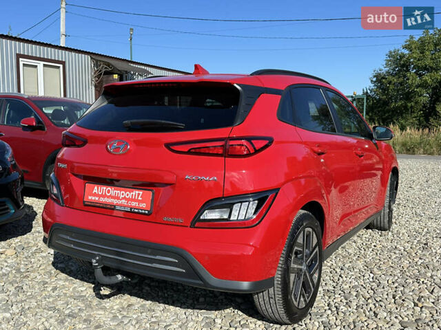 Красный Хендай Kona Electric, объемом двигателя 0 л и пробегом 86 тыс. км за 20600 $, фото 13 на Automoto.ua