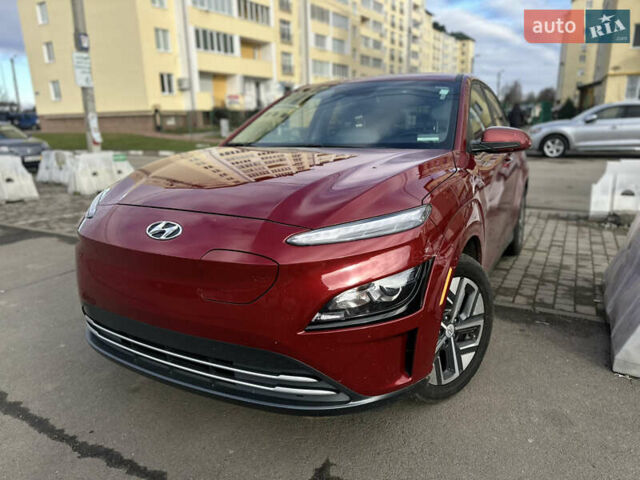 Красный Хендай Kona Electric, объемом двигателя 0 л и пробегом 100 тыс. км за 17200 $, фото 29 на Automoto.ua
