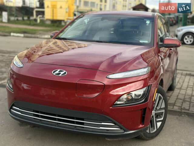 Красный Хендай Kona Electric, объемом двигателя 0 л и пробегом 100 тыс. км за 17200 $, фото 17 на Automoto.ua