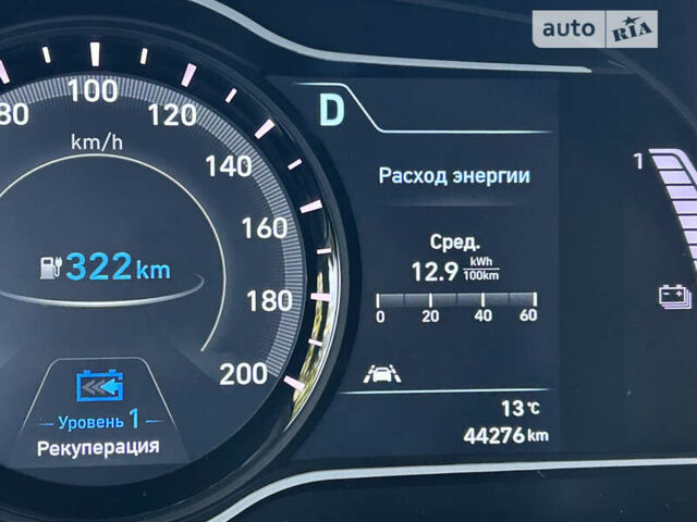 Хендай Kona Electric, об'ємом двигуна 0 л та пробігом 44 тис. км за 16700 $, фото 1 на Automoto.ua