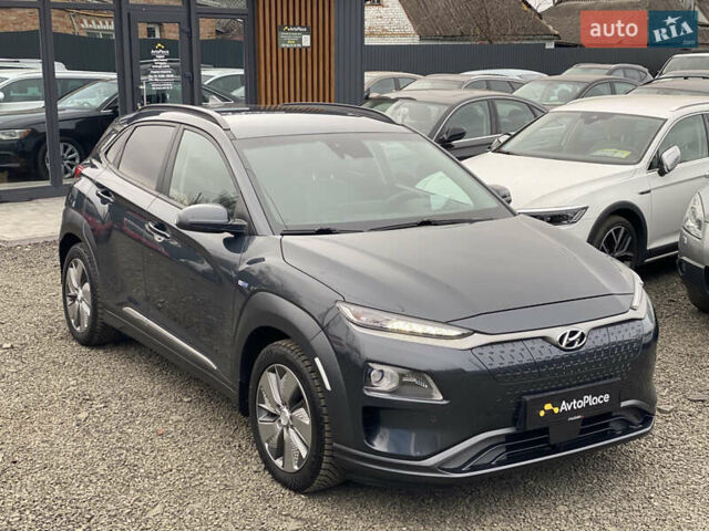 Серый Хендай Kona Electric, объемом двигателя 0 л и пробегом 89 тыс. км за 16900 $, фото 5 на Automoto.ua