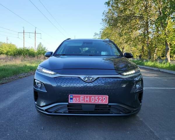 Сірий Хендай Kona Electric, об'ємом двигуна 0 л та пробігом 96 тис. км за 18700 $, фото 21 на Automoto.ua