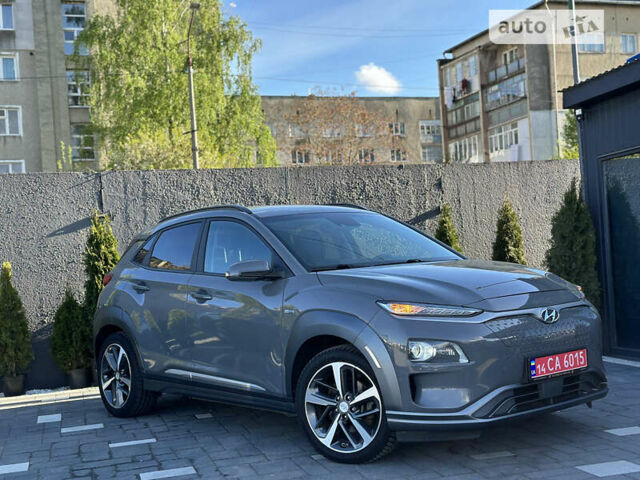 Сірий Хендай Kona Electric, об'ємом двигуна 0 л та пробігом 120 тис. км за 19550 $, фото 28 на Automoto.ua