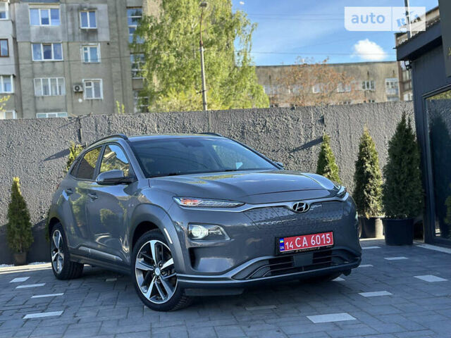 Сірий Хендай Kona Electric, об'ємом двигуна 0 л та пробігом 120 тис. км за 19550 $, фото 22 на Automoto.ua