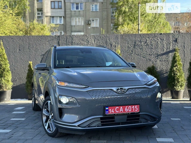 Сірий Хендай Kona Electric, об'ємом двигуна 0 л та пробігом 120 тис. км за 19550 $, фото 15 на Automoto.ua