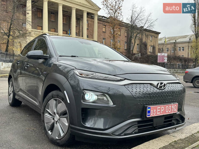 Сірий Хендай Kona Electric, об'ємом двигуна 0 л та пробігом 154 тис. км за 19500 $, фото 28 на Automoto.ua
