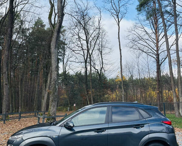 Серый Хендай Kona Electric, объемом двигателя 0 л и пробегом 112 тыс. км за 16700 $, фото 5 на Automoto.ua