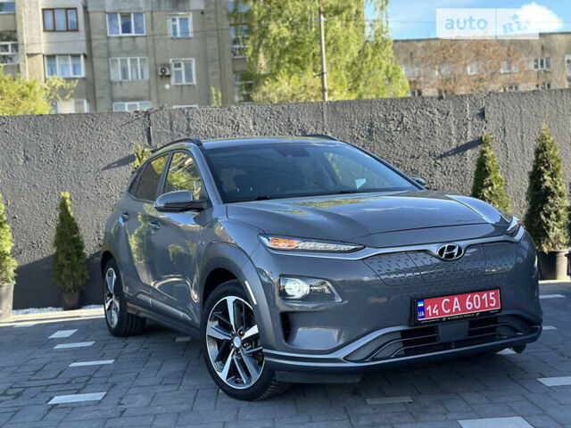 Сірий Хендай Kona Electric, об'ємом двигуна 0 л та пробігом 120 тис. км за 19550 $, фото 26 на Automoto.ua