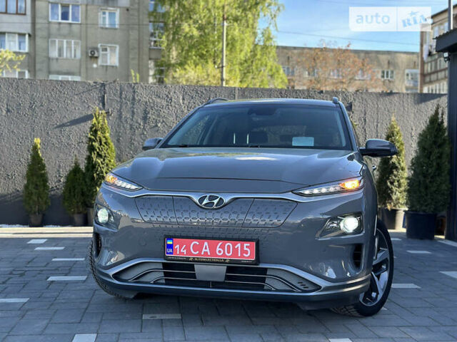 Сірий Хендай Kona Electric, об'ємом двигуна 0 л та пробігом 120 тис. км за 19550 $, фото 10 на Automoto.ua