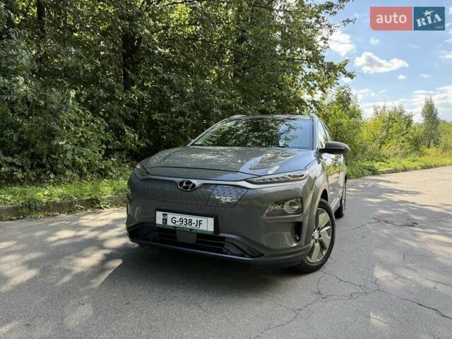 Сірий Хендай Kona Electric, об'ємом двигуна 0 л та пробігом 67 тис. км за 17300 $, фото 9 на Automoto.ua