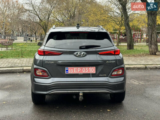 Сірий Хендай Kona Electric, об'ємом двигуна 0 л та пробігом 154 тис. км за 19500 $, фото 3 на Automoto.ua