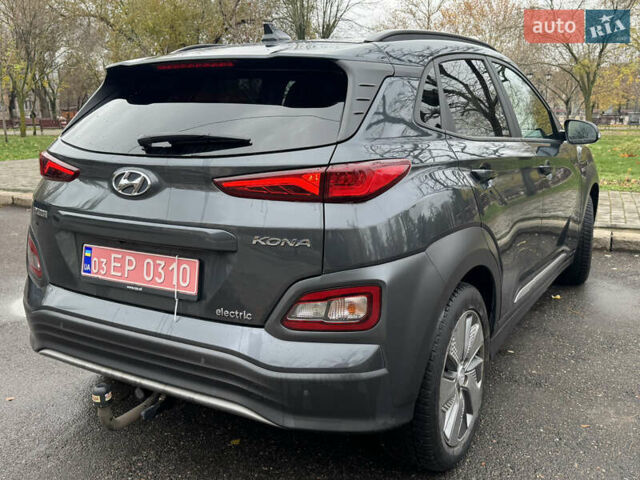Сірий Хендай Kona Electric, об'ємом двигуна 0 л та пробігом 154 тис. км за 19500 $, фото 29 на Automoto.ua