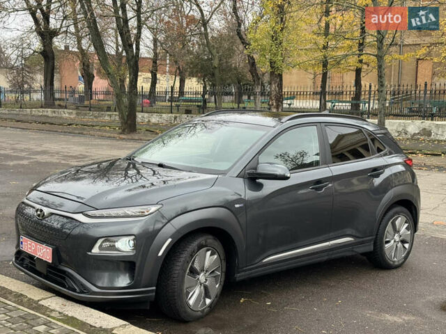 Сірий Хендай Kona Electric, об'ємом двигуна 0 л та пробігом 154 тис. км за 19500 $, фото 6 на Automoto.ua