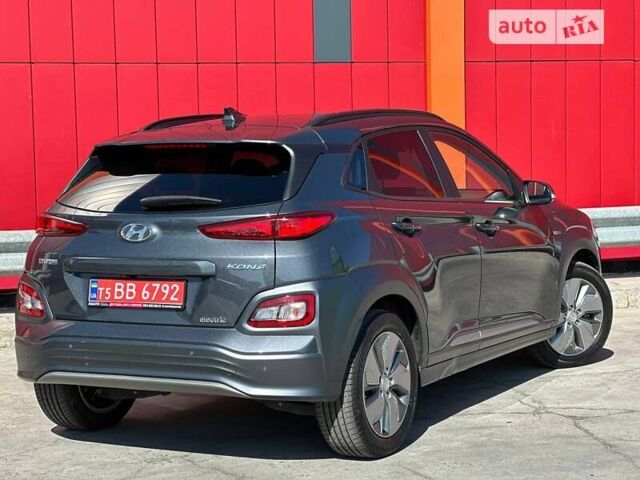 Сірий Хендай Kona Electric, об'ємом двигуна 0 л та пробігом 80 тис. км за 18900 $, фото 12 на Automoto.ua