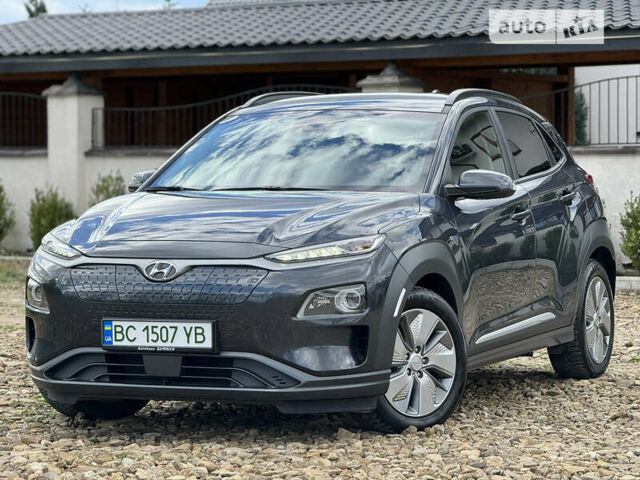 Сірий Хендай Kona Electric, об'ємом двигуна 0 л та пробігом 52 тис. км за 20800 $, фото 1 на Automoto.ua