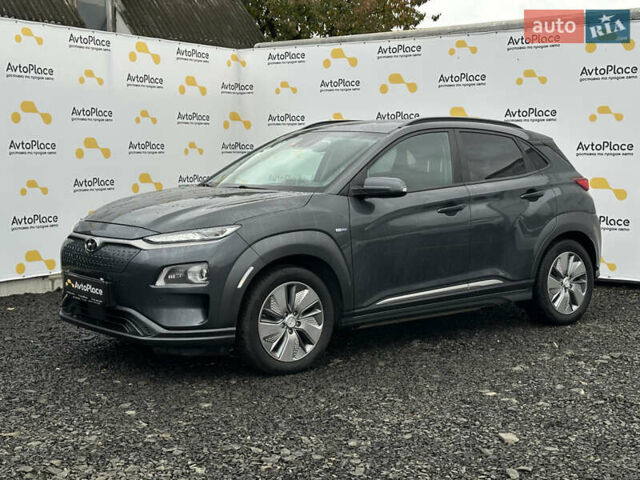 Серый Хендай Kona Electric, объемом двигателя 0 л и пробегом 167 тыс. км за 17700 $, фото 83 на Automoto.ua