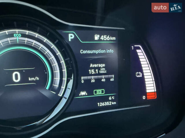 Серый Хендай Kona Electric, объемом двигателя 0 л и пробегом 125 тыс. км за 16900 $, фото 11 на Automoto.ua