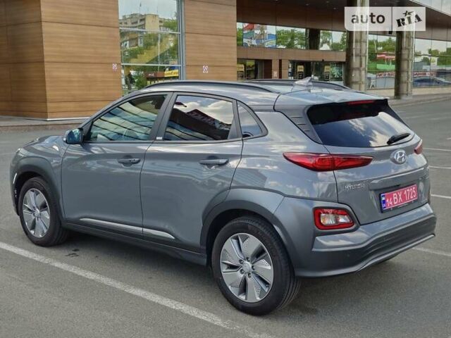 Сірий Хендай Kona Electric, об'ємом двигуна 0 л та пробігом 32 тис. км за 17700 $, фото 6 на Automoto.ua