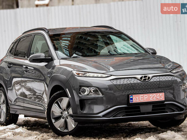 Сірий Хендай Kona Electric, об'ємом двигуна 0 л та пробігом 26 тис. км за 16300 $, фото 11 на Automoto.ua